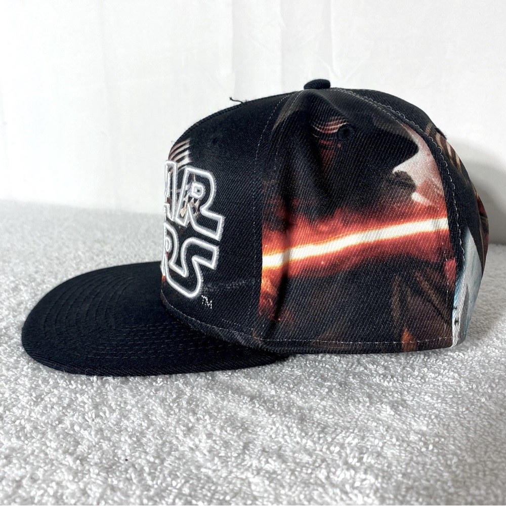 Star Wars Embroidered Kylo Ren Sublimated Snap Back Hat - Picture 3 of 13